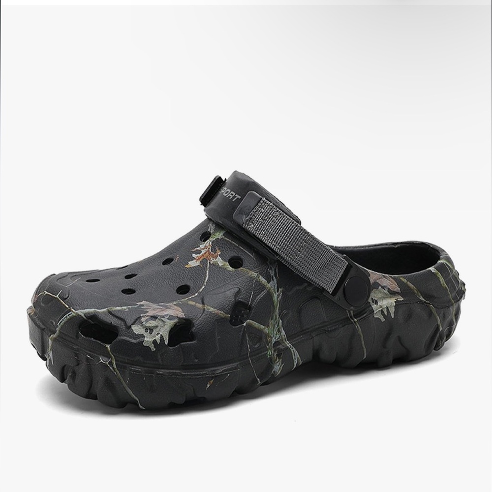 Mens Camouflage Clogs